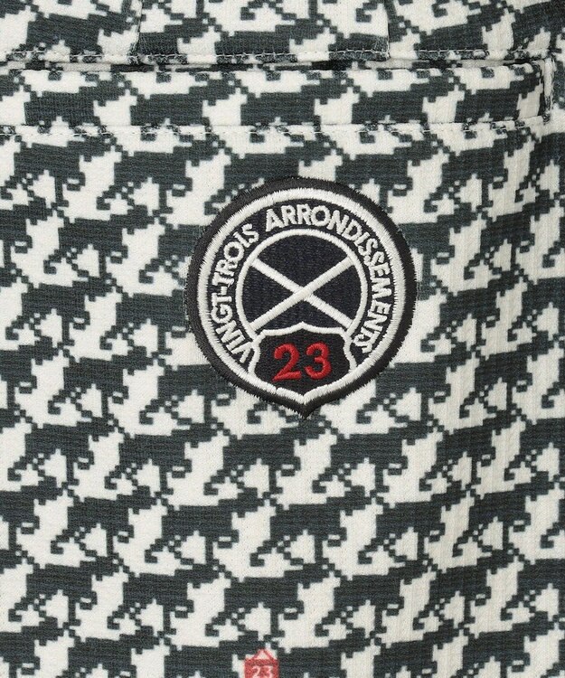 23区GOLF 【WOMEN】【ストレッチ】ハンタードッグ柄 スカート ホワイト系5