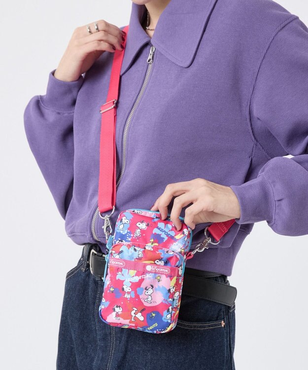 LeSportsac MINI PHONE BAG/ピーナッツプレイタイム ピーナッツプレイタイム