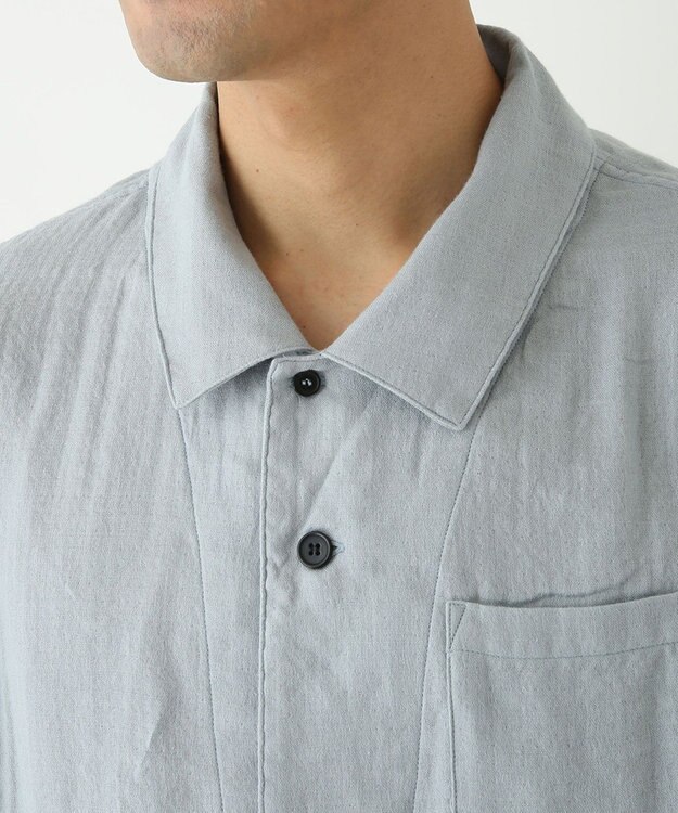 UCHINO マシュマロガーゼ ベーシック メンズパジャマ ライトグリーン