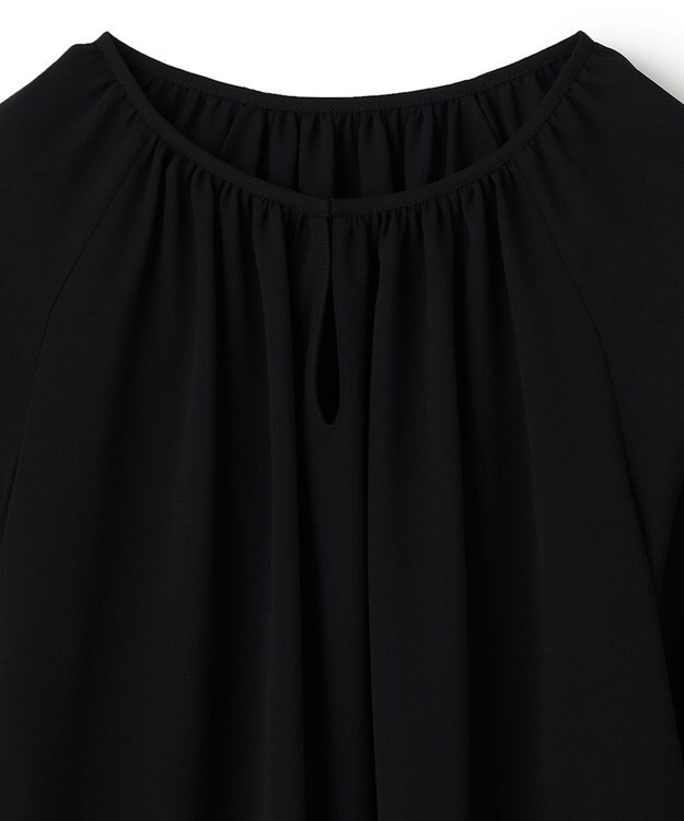 BEIGE， 【L-size】ALINE / ロングスリーブブラウス Black