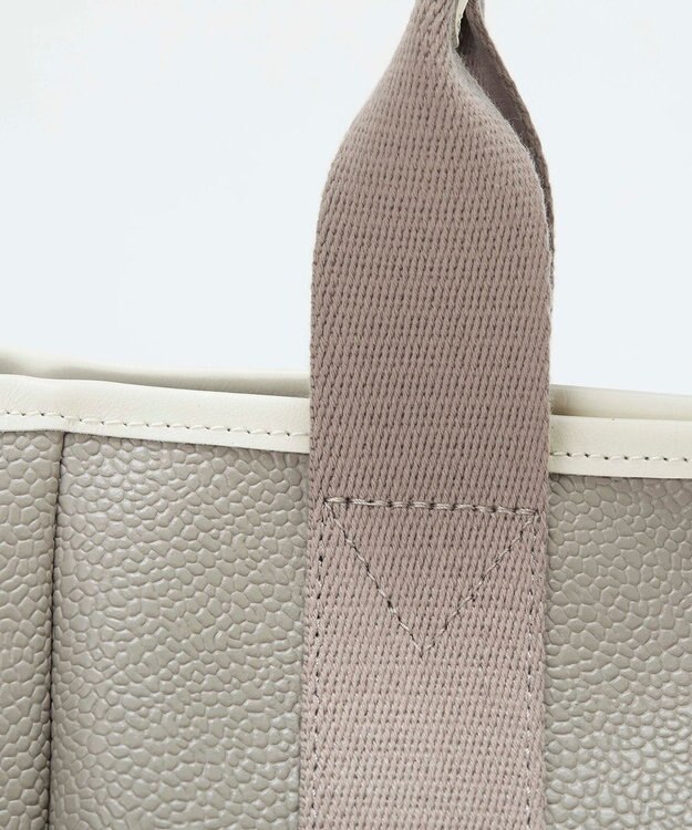 TOPKAPI 【Breath TOPKAPI】SCOTCH GRAIN スコッチグレイン 2way ミニ トートバッグ チャーム付き　 ライトトープ