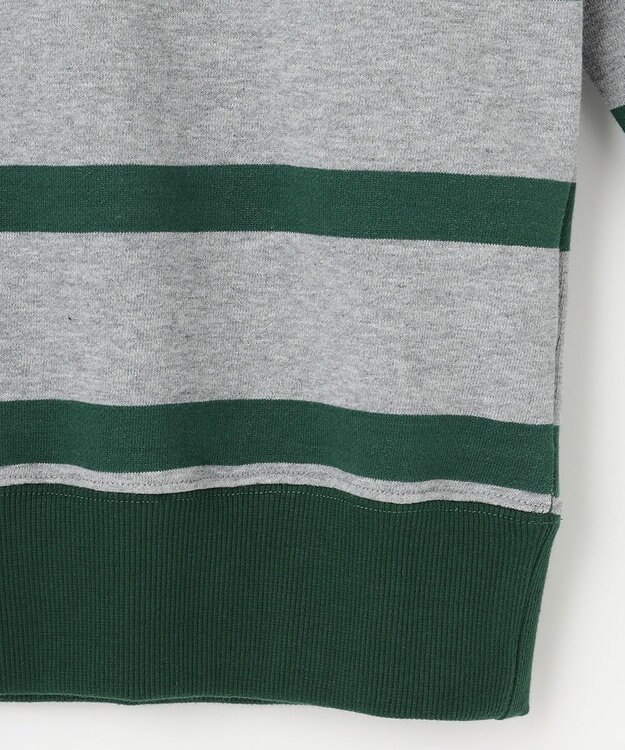 J.PRESS KIDS 【110-130cm】ボーダートレーナー グレー系1