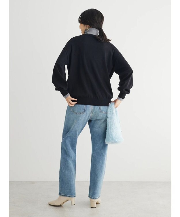 Green Parks ■ＡＪＵＧＡ．×ＧＰ　レイヤードハイネックニット Black