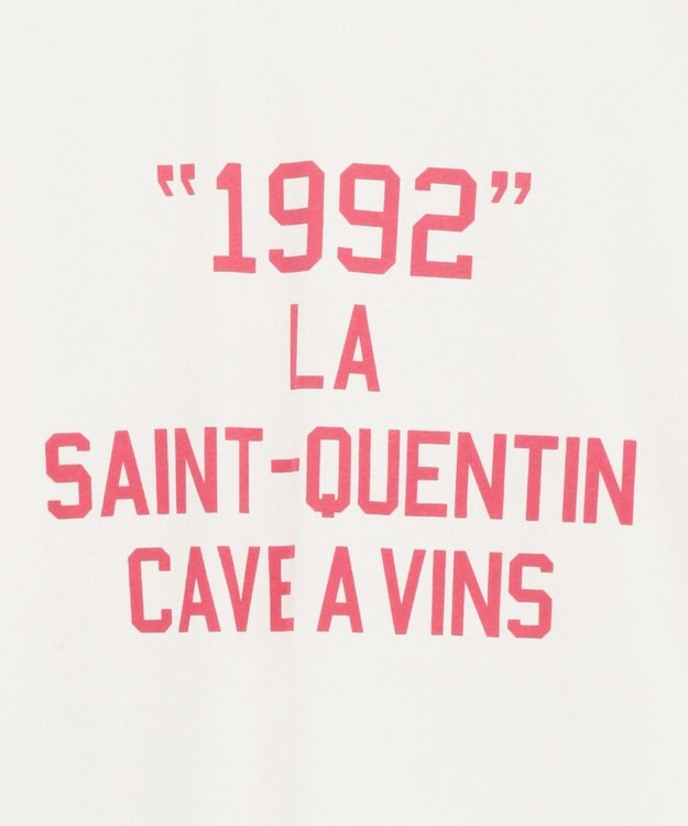 AMERICAN HOLIC カレッジロゴロングTシャツ Gray Mixture