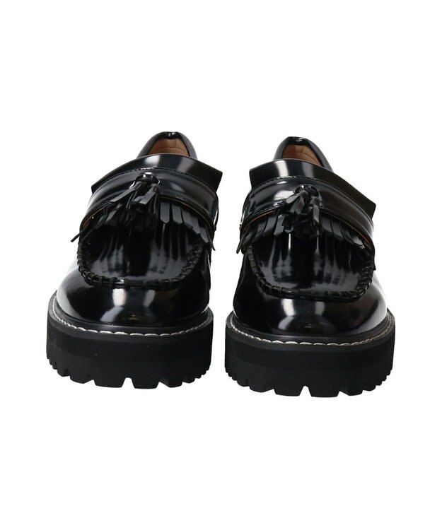 Bridget Birkin 【Bridget Birkin】厚底タッセルローファー ブラック