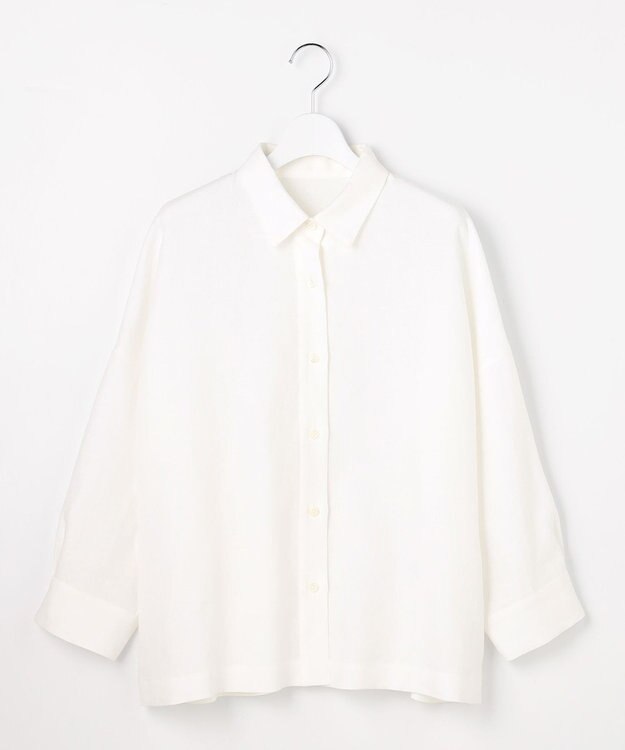 自由区 L トルコリネン シャツ オフ