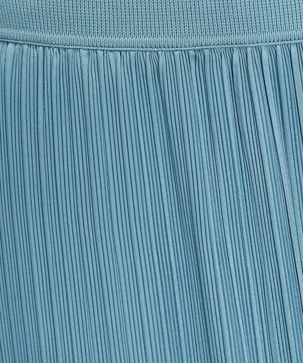 JOSEPH プリーツサテン　スカート Chambray