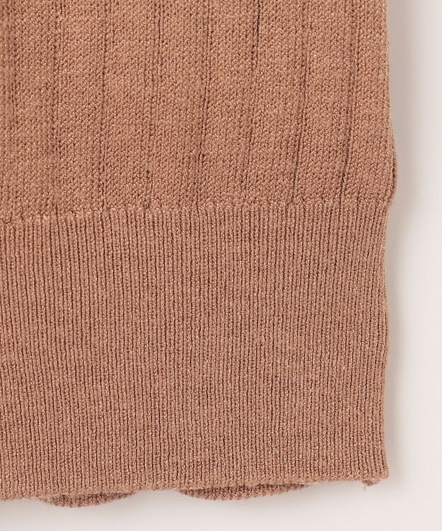 ANY 【洗濯機可/UVカット】パールポイントアンサンブル キャメル