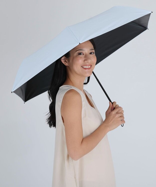 WEGO 【晴雨兼用/折りたたみ傘/紫外線対策/日焼け対策】PROTECT U ブルー