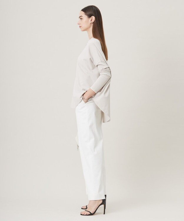 ICB 【洗える】 ヴィスコースワイド プルオーバー トープ系