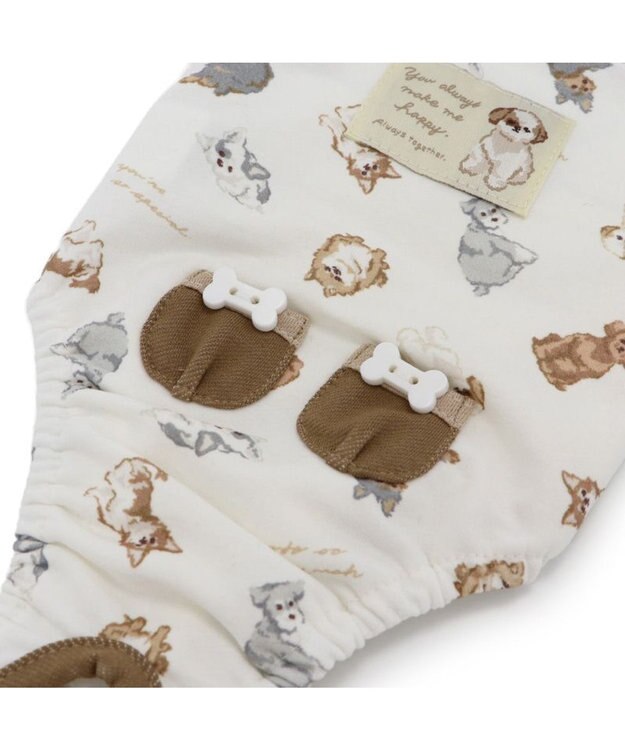 PET PARADISE ペットパラダイス makokoro マナーオール 《わんちゃん柄》 中型犬 わんちゃん柄