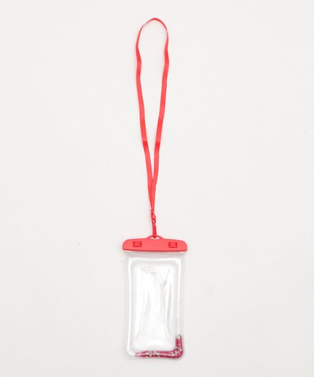 WEGO 防滴スマホポーチA レッド