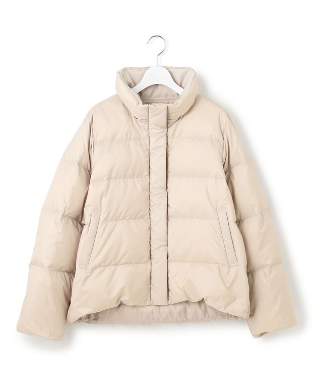 23区 L 【滝沢眞規子さん着用/VERY掲載】シレータフタ コンパクト ダウンコート ベージュ系