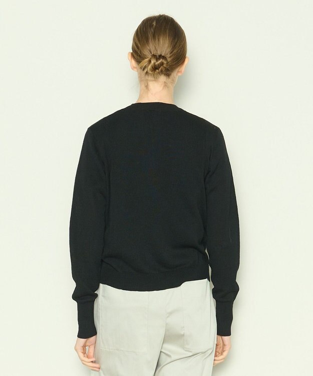 JOSEPH 【洗える】リネンコットン　カーディガン Black