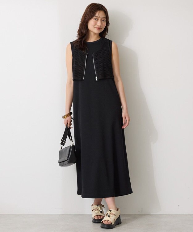 AMERICAN HOLIC 【WEB限定】2点セットカットワンピース Black