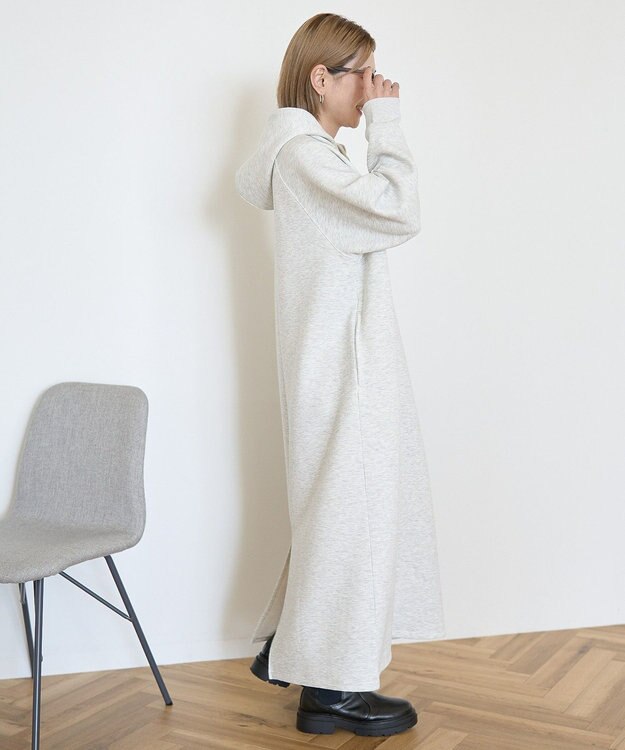 AMERICAN HOLIC ダンボールフーディーワンピース Gray Mixture