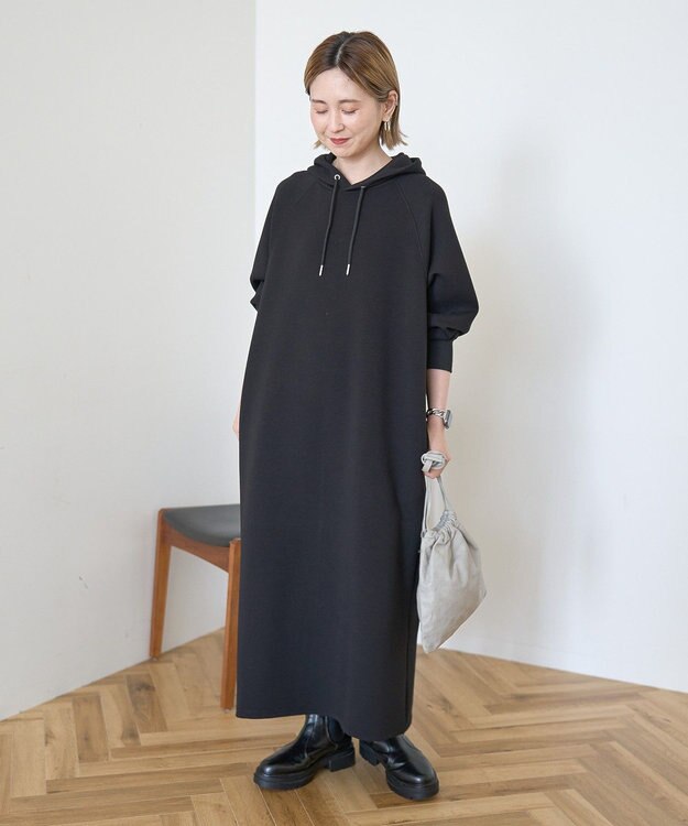 AMERICAN HOLIC ダンボールフーディーワンピース Black