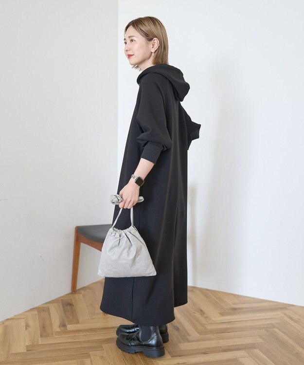 AMERICAN HOLIC ダンボールフーディーワンピース Black