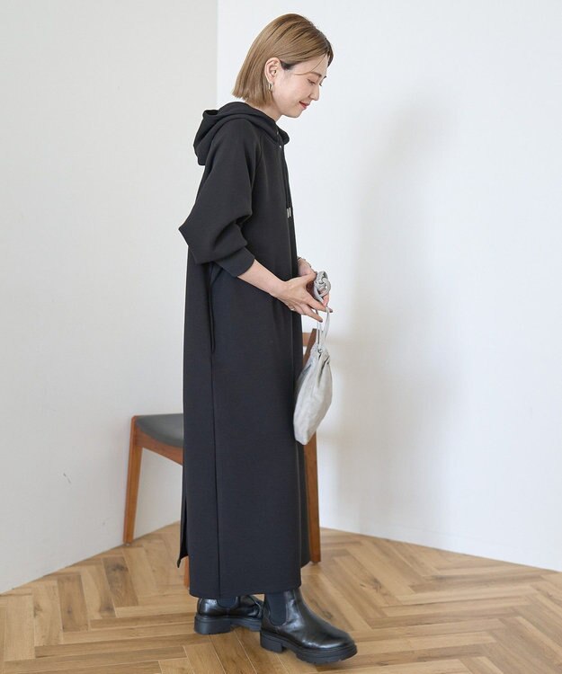 AMERICAN HOLIC ダンボールフーディーワンピース Black