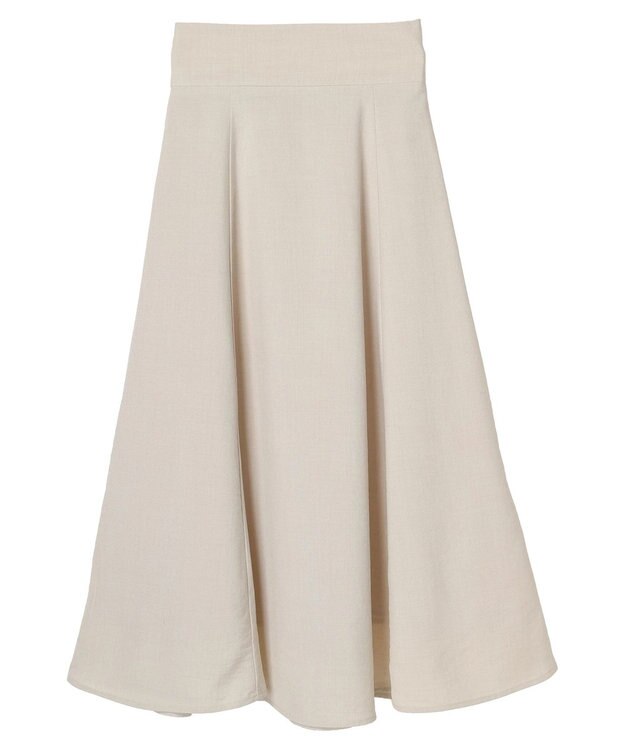 earth music&ecology バックレースアップスカート Ivory