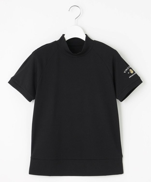 23区GOLF 【辻梨恵プロ着用】モックネックシャツ ブラック系