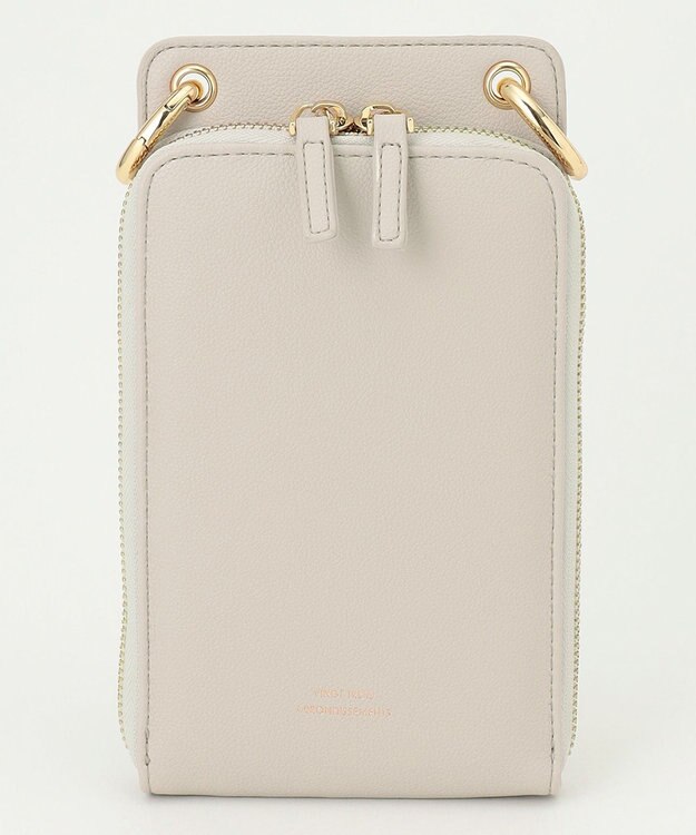 23区 スマホ  ポシェット アイボリー系