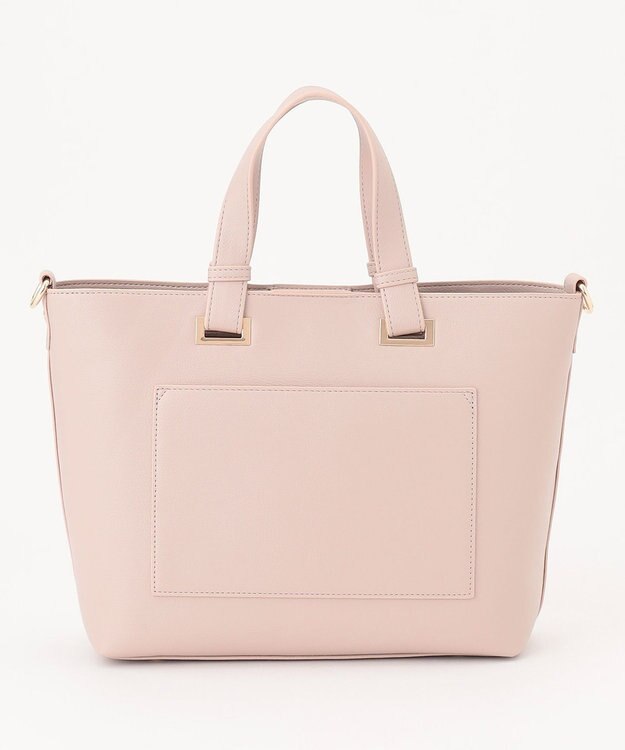 自由区 スムース2WAY バッグ ベージュ系