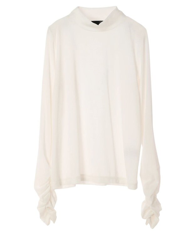 Green Parks ・ＳＵＧＡＲ　ＳＰＯＯＮ　シアーベロアハイネック Off White