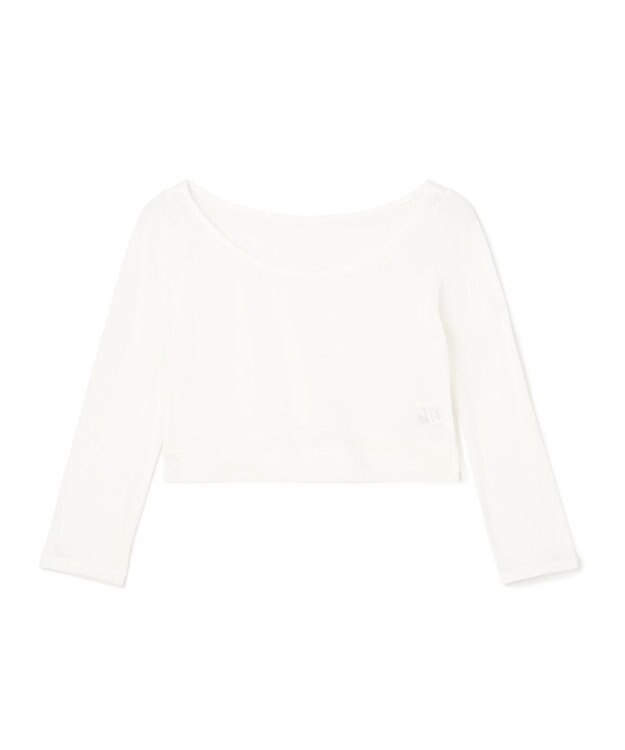 Chacott ショートトップ オフホワイト