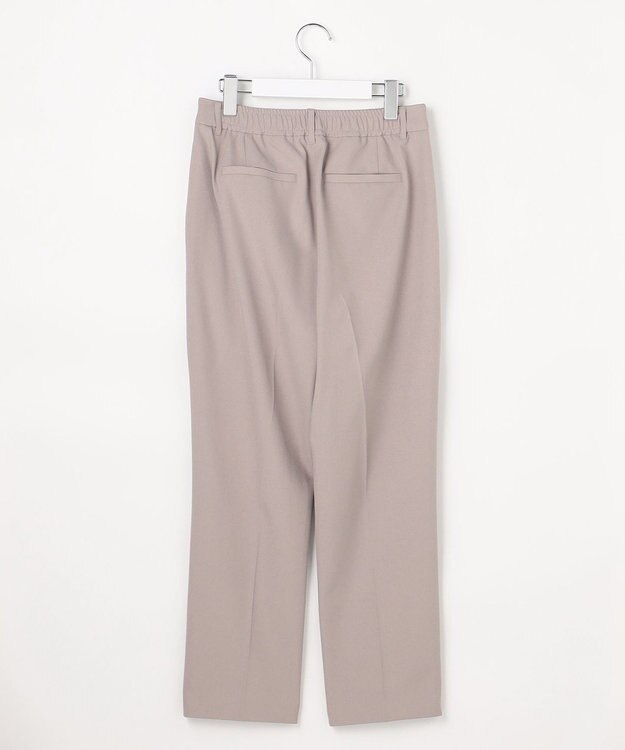 ANY SIS スマートビューティストレッチ テーパードパンツ グレージュ