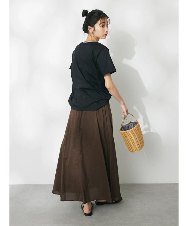 CRAFT STANDARD BOUTIQUE 【ＵＶカット】ＬＡ　ＣＨＡＮＣＥ　ＴＥＥ Black