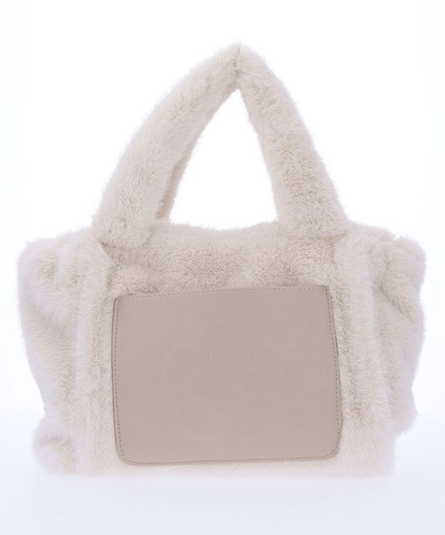 CLATHAS モリオン 2wayファーバッグ アイボリー