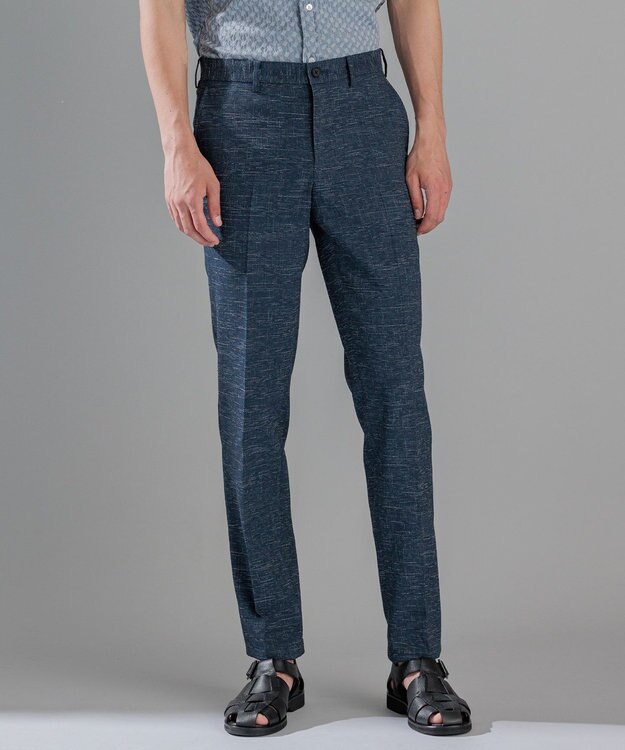 JOSEPH HOMME スムーススラブストレッチ  /  CITY ネイビー系