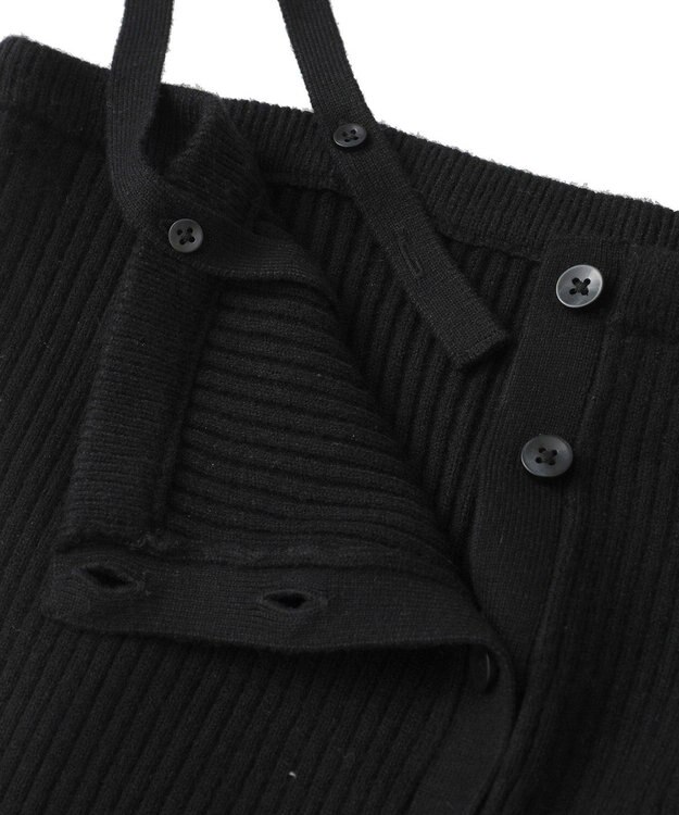 AMERICAN HOLIC 【2WAY】ニットチューブトップ Black