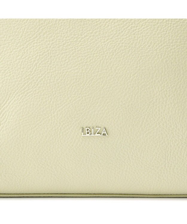 IBIZA リンピード　牛革　2WAYバッグ アイボリー
