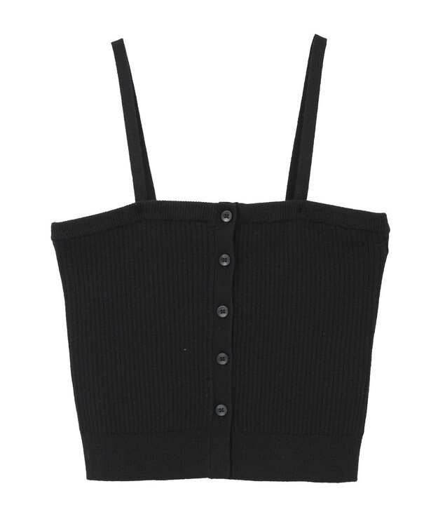 AMERICAN HOLIC 【2WAY】ニットチューブトップ Black