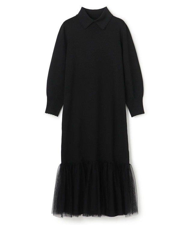 TOCCA 【百田夏菜子さん着用】SWEETS BAR ニットドレス ブラック系