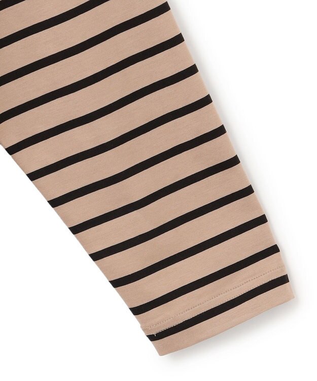 J.PRESS YORK STREET 【WOMEN】バスクTシャツ ブラウン系1