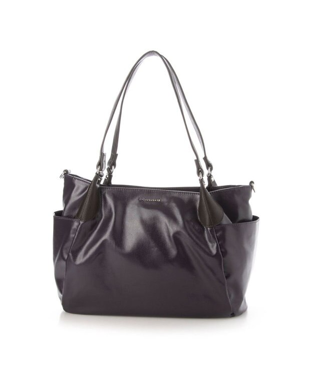 LA BAGAGERIE EMAILLERシリーズ　2wayトート　Sサイズ パープル