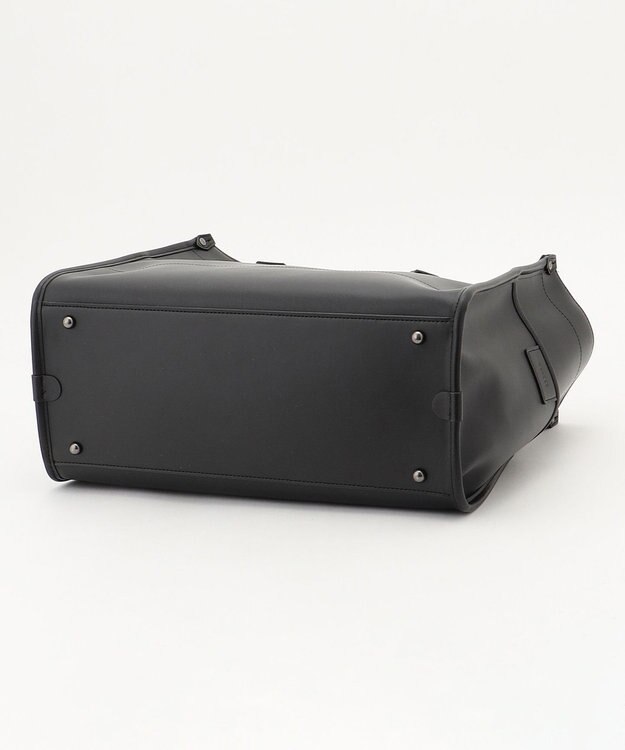 Y'SACCS リサイクルレザー　バインダーA4トートバッグ ブラック