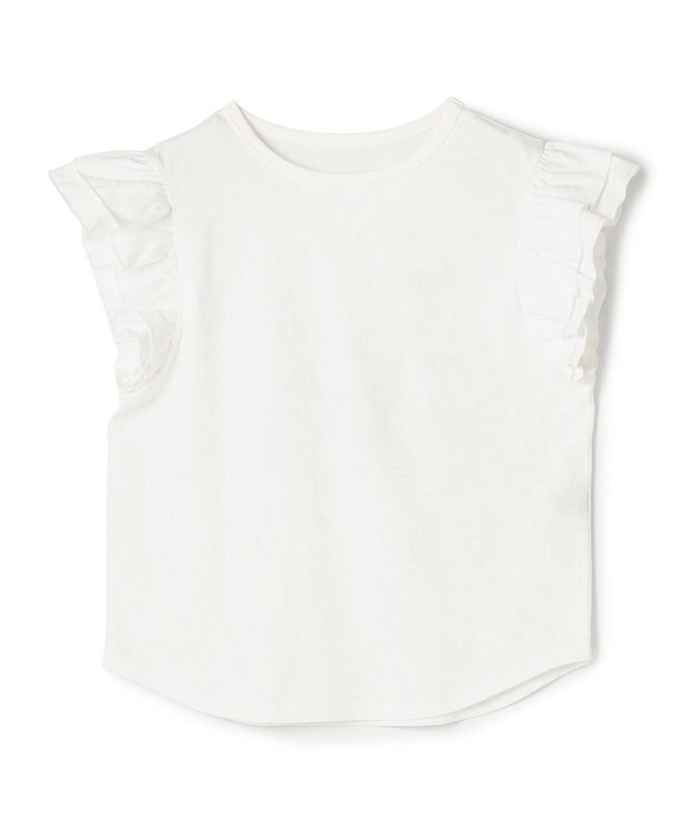 UNFILO 【110-150cm】アソート デザインTシャツ オフ[フリルスリーブ]