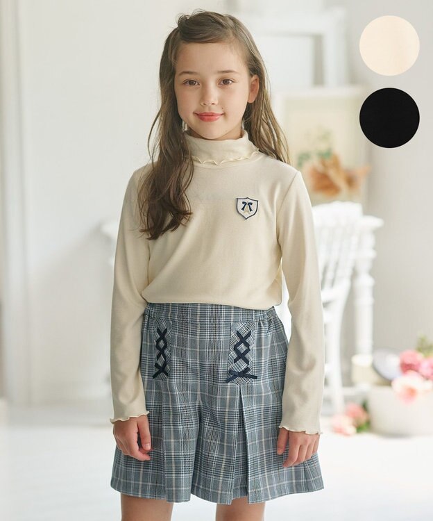 組曲 KIDS 【110-140㎝】なめらかタッチ インナー エクリュ