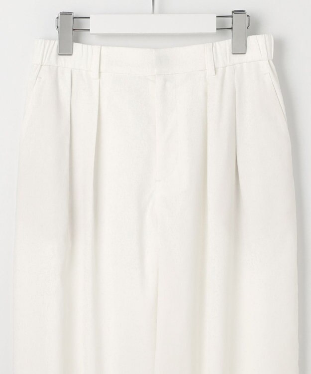 自由区 S 【セットアップ対応・洗える】LIPストレッチワイドストレート パンツ オフ