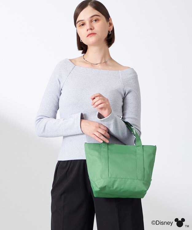 Y'SACCS 【Disney Collection】シルエットプリント2WAYミニトートバッグ グリーン