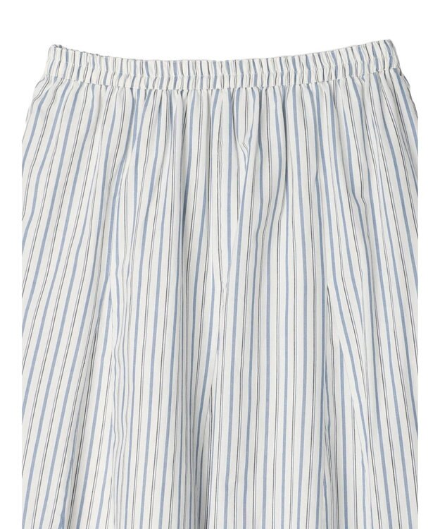 Green Parks Ｉ　切替ギャザーロングスカート Stripe