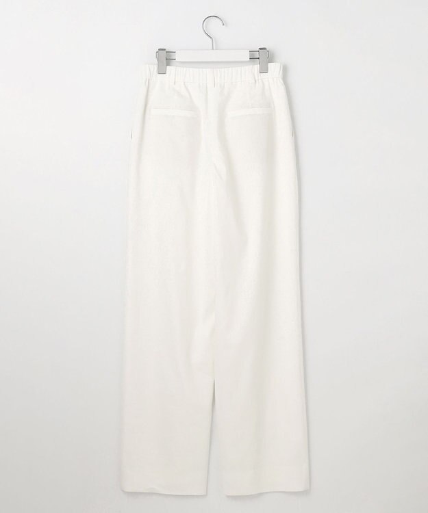 自由区 S 【セットアップ対応・洗える】LIPストレッチワイドストレート パンツ オフ