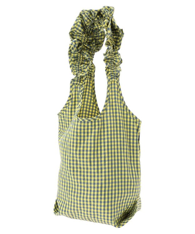 AMERICAN HOLIC ギンガムフリルバッグ Yellow