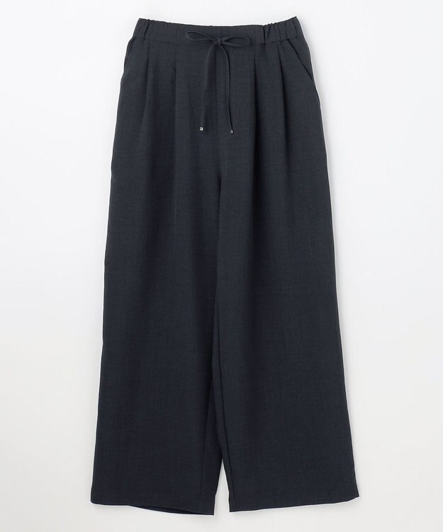 ANY 【2SET】2WAYビスチェ×ワイドパンツセットアップ ネイビー