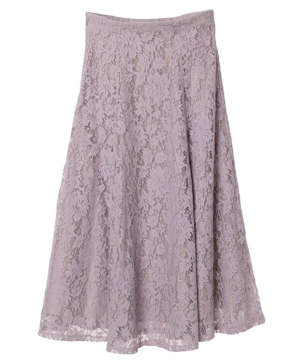 earth music&ecology レーススカート Purple