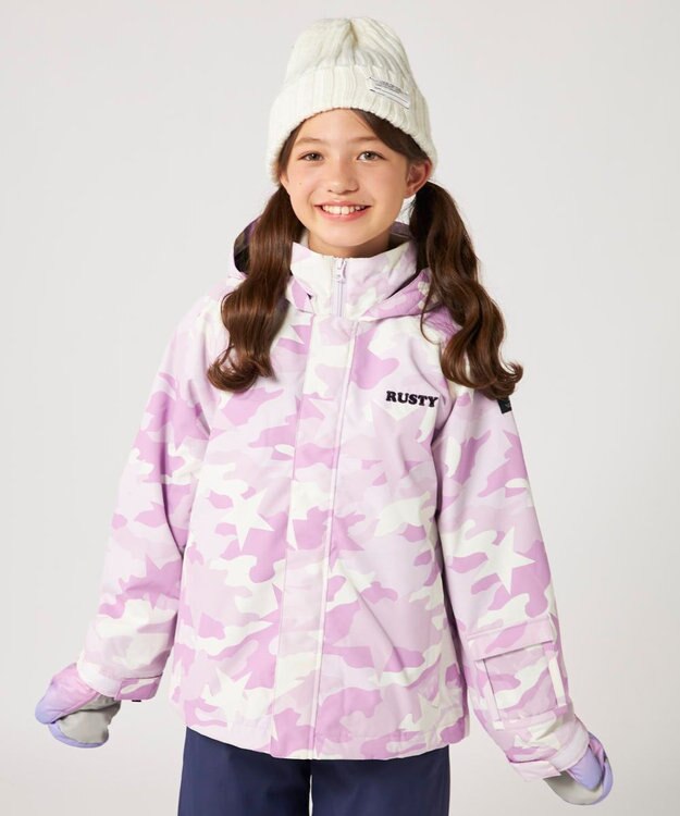 OP／FILA 【RUSTY】スノーウェア 上下セット 耐水圧10000mm ピンク